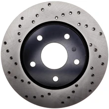 Disc Brake Rotor - Front Right Passenger Side - Centric 128.67069CR