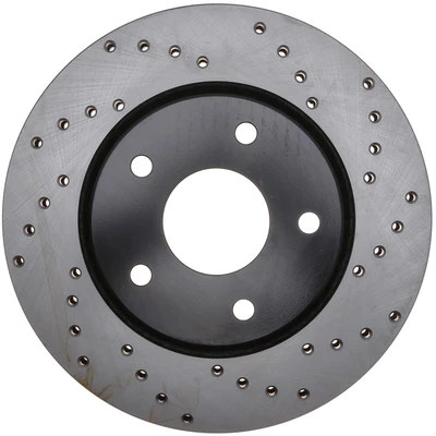 Disc Brake Rotor - Front Left Driver Side - Centric 128.67069L