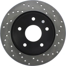 Disc Brake Rotor - Rear Left Driver Side - Centric 128.67071L