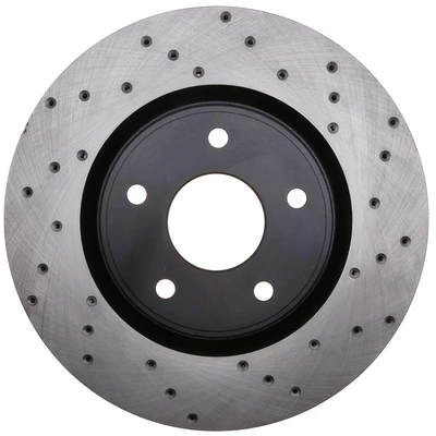 Disc Brake Rotor - Front Left Driver Side - Centric 128.67074L