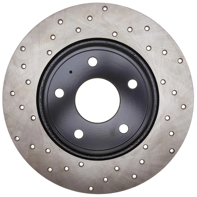 Disc Brake Rotor - Rear Right Passenger Side - Centric 128.67075R
