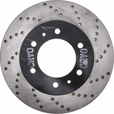 Disc Brake Rotor - Front Left Driver Side - Centric 128.69001CL