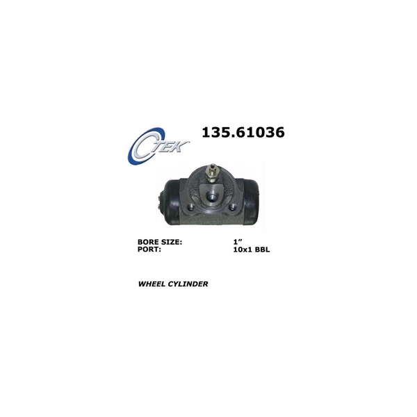 Drum Brake Wheel Cylinder - Rear Side - Centric 135.61036