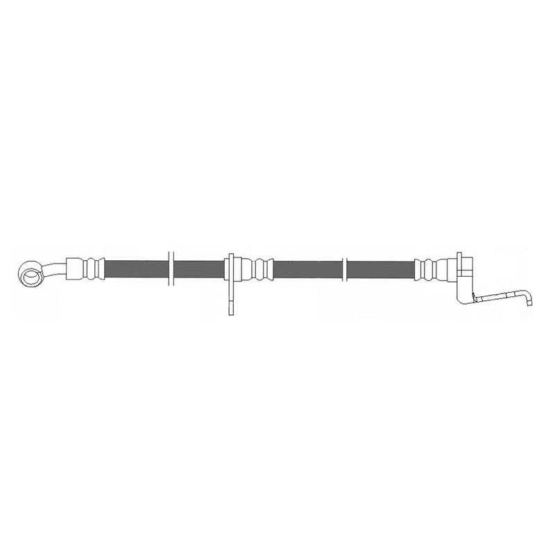 Brake Hydraulic Hose - Front Left Driver Side - Centric 150.40118