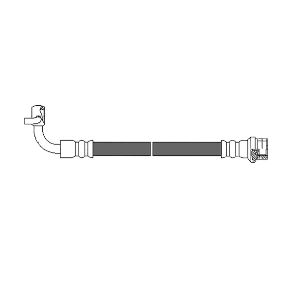 Brake Hydraulic Hose - Rear Right Passenger Side - Centric 150.42397