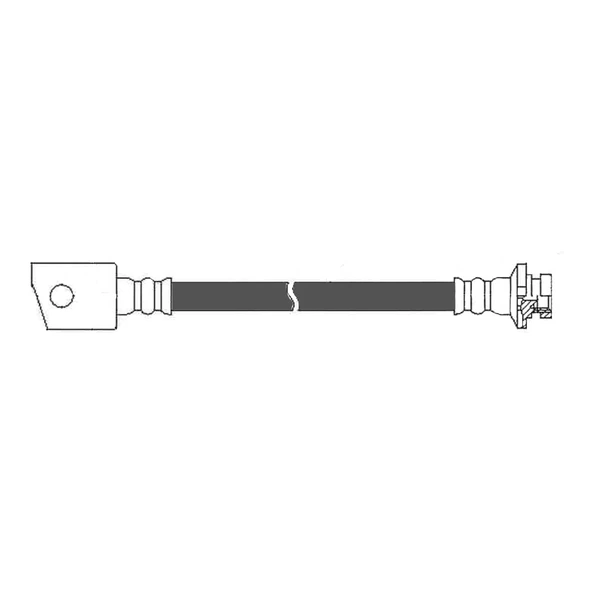 Brake Hydraulic Hose - Rear Side - Centric 150.43311