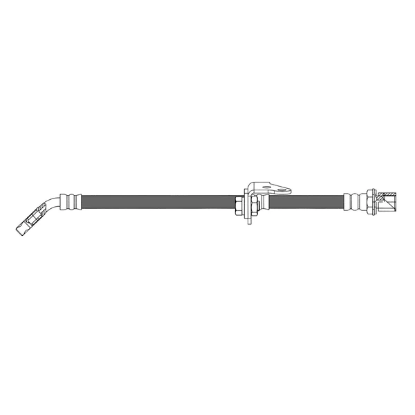Brake Hydraulic Hose - Front Left Driver Side - Centric 150.44048