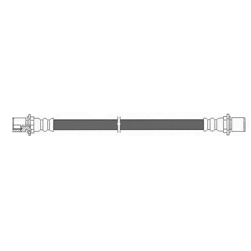 Brake Hydraulic Hose - Rear Side - Centric 150.44306