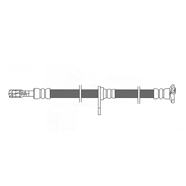 Brake Hydraulic Hose - Centric 150.48032