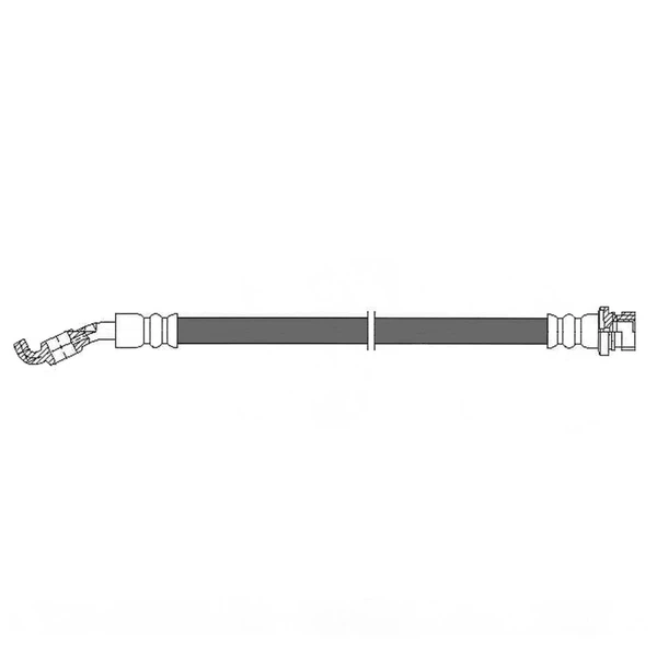 Brake Hydraulic Hose - Rear Left Driver Side - Centric 150.50362