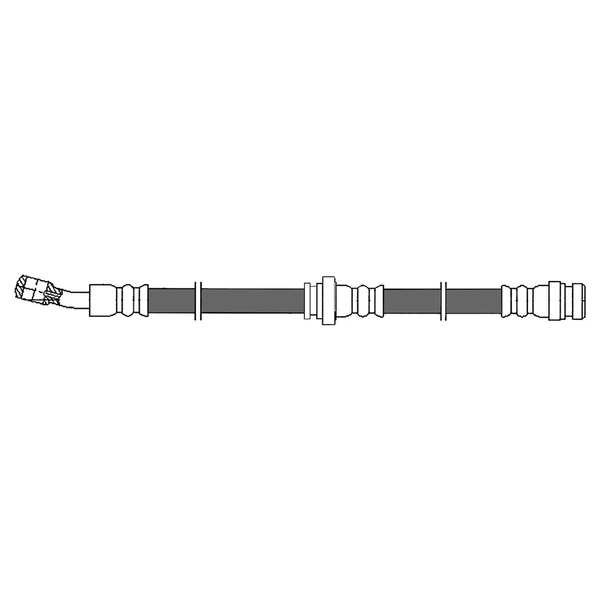 Brake Hydraulic Hose - Front Right Passenger Side - Centric 150.51005