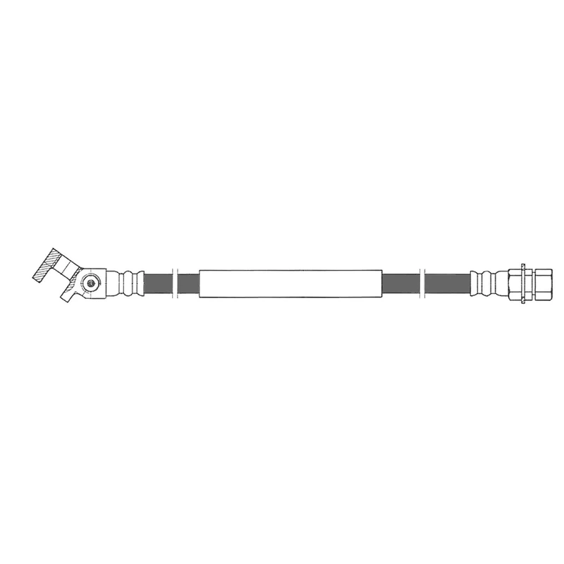 Brake Hydraulic Hose - Rear Upper - Centric 150.65349