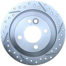 Centric 227.34066L Brake Rotor Rear Left Driver Side