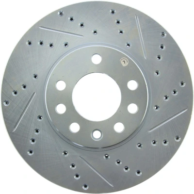Disc Brake Rotor - Front Left Driver Side - Centric 227.38012L