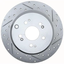 Disc Brake Rotor - Rear Left Driver Side - Centric 227.40072L