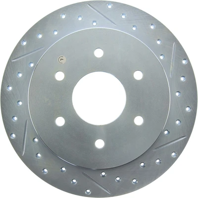 Disc Brake Rotor - Rear Left Driver Side - Centric 227.42081L