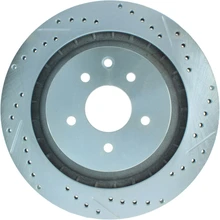 Centric 227.42101L Brake Rotor Rear Left Driver Side