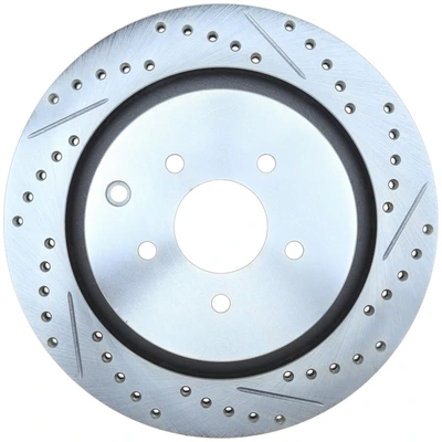 Disc Brake Rotor - Rear Left Driver Side - Centric 227.42105L