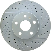 Disc Brake Rotor - Front Left Driver Side - Centric 227.44114L