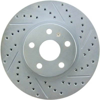 Disc Brake Rotor - Front Left Driver Side - Centric 227.44114L