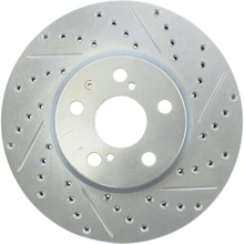 Disc Brake Rotor - Front Left Driver Side - Centric 227.44160L