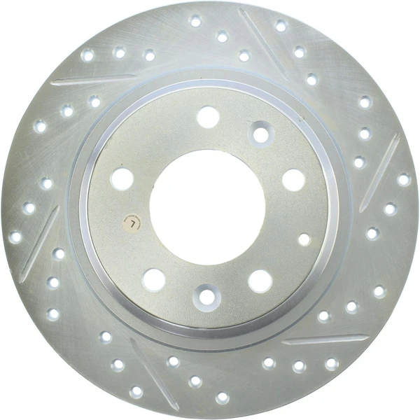 Centric 227.45064L Brake Rotor Rear Left Driver Side