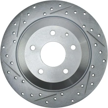 Disc Brake Rotor - Rear Right Passenger Side - Centric 227.45083R