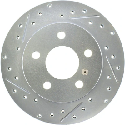 Disc Brake Rotor - Rear Right Passenger Side - Centric 227.61037R