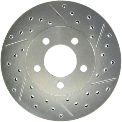 Disc Brake Rotor - Front Left Driver Side - Centric 227.61051L