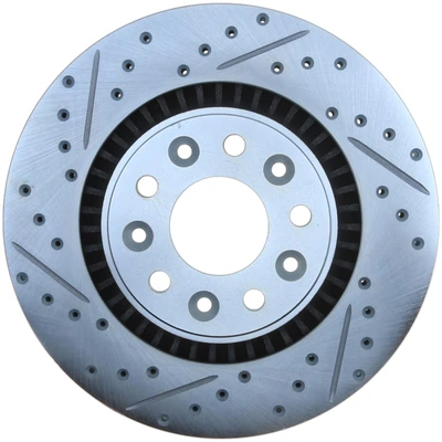 Disc Brake Rotor - Front Right Passenger Side - Centric 227.61080R