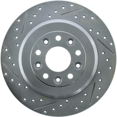 Disc Brake Rotor - Rear Right Passenger Side - Centric 227.61081R