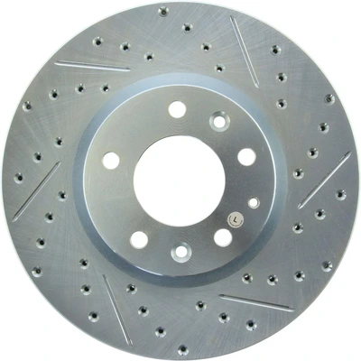 Disc Brake Rotor - Front Left Driver Side - Centric 227.61088L