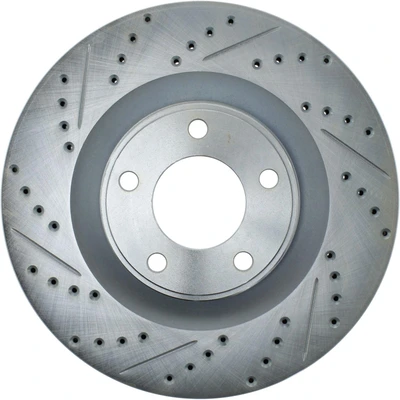 Disc Brake Rotor - Front Right Passenger Side - Centric 227.61090R