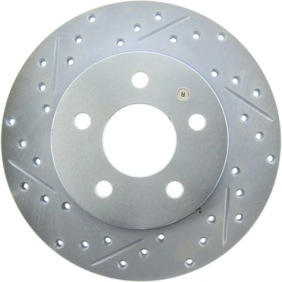 Disc Brake Rotor - Rear Right Passenger Side - Centric 227.62079R
