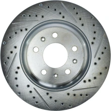Disc Brake Rotor - Front Left Driver Side - Centric 227.62084L