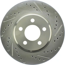 Disc Brake Rotor - Front Left Driver Side - Centric 227.63059L