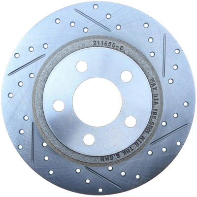 Disc Brake Rotor - Rear Left Driver Side - Centric 227.63060L