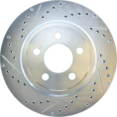 Disc Brake Rotor - Rear Right Passenger Side - Centric 227.63062R