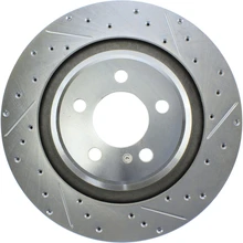 Disc Brake Rotor - Rear Left Driver Side - Centric 227.63064L