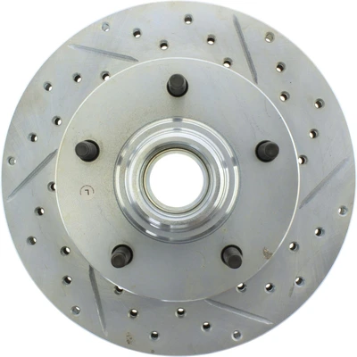 Disc Brake Rotor - Front Left Driver Side - Centric 227.65040L