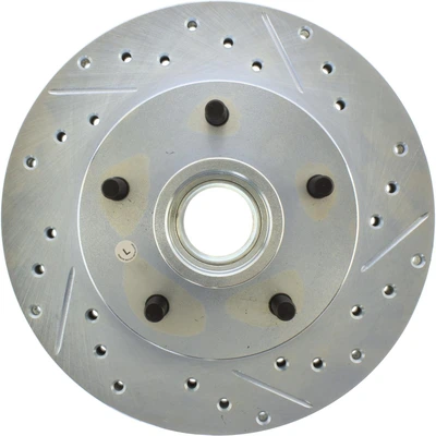 Disc Brake Rotor - Front Left Driver Side - Centric 227.66017L
