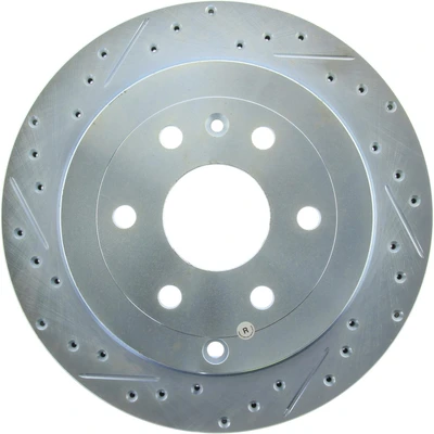 Disc Brake Rotor - Rear Right Passenger Side - Centric 227.66070R