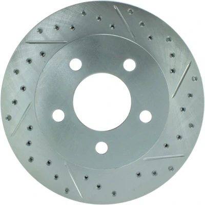 Disc Brake Rotor - Front Left Driver Side - Centric 227.67022L
