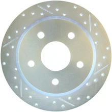 Disc Brake Rotor - Rear Left Driver Side - Centric 227.67043L