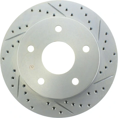 Disc Brake Rotor - Front Left Driver Side - Centric 227.67050L
