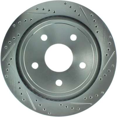Disc Brake Rotor - Rear Left Driver Side - Centric 227.67054L