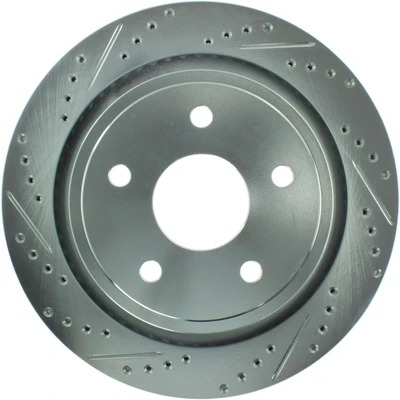 Disc Brake Rotor - Rear Right Passenger Side - Centric 227.67054R