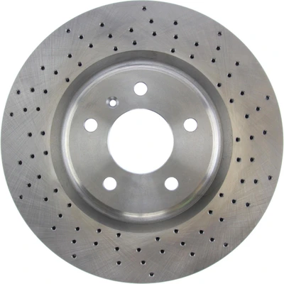 Drilled Brake Rotor - Front Side - Centric 228.62091