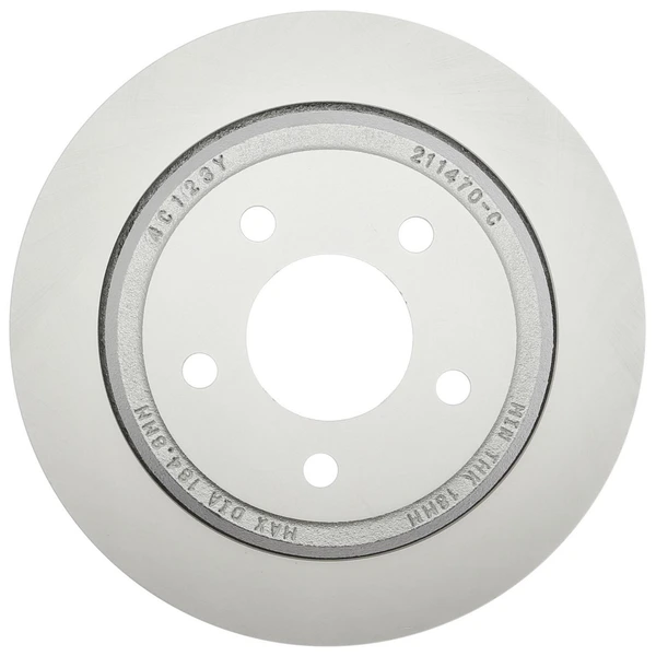 Centric 320.61073F Brake Rotor Rear Side