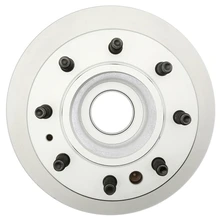 Disc Brake Rotor and Hub Assembly - Front Side - Centric 320.65126F